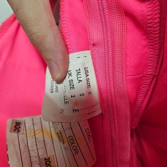 Elegant Pink Strapless Sequin Dress By Mori Lee Size 0 - Picture 7 of 7